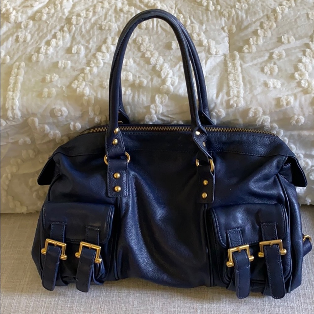 Rough Roses Leather Bag